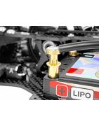 1up Racing LowPro 4-5mm Bullet Plug Adapters - 2pcs