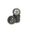 26R Mini Rubber Tire Set (Pre-Glue) Team Powers-MPG2604B