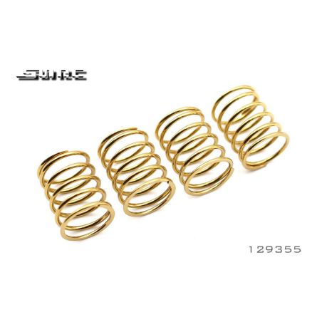 SNRC 1/10 RCAccessories 129355 1.4 * 19 * 5.5 SUSPENSION SPRING YE 3.0KG race opt / SNRC