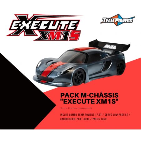 Pack M-Chassis "Presque PRÊT POUR Le FUN" - VOITURE RC 1/10 M-chassis Xpress