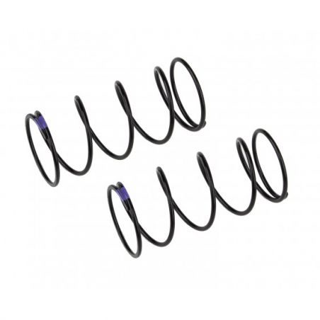 Team Associated 13mm Front Shock Springs, purple 4.6lb/in, L44, 5.75T, 1.2D AE91946