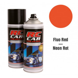 Lexan Spray Fluo Red Nr 1005 150ml RCC1005