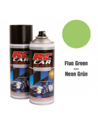 Lexan Spray Fluo Green Nr 1008 150ml RCC1008