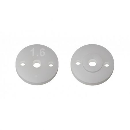 Team Associated FT 13mm Shock Pistons, 2.0mm, 2x1.6 91936