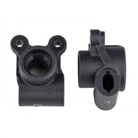 Team Associated RC10B6.2 FT Rear Hubs, Carbon AE91876