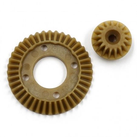 XP-10939 BEVEL GEAR SET 40T/17T - LOW FRICTION for Arrow AT1 / AT1S