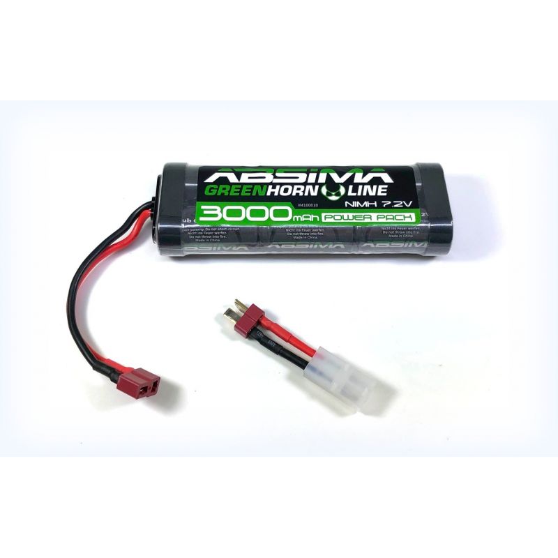 Absima Batterie NIMH 7.2V 3000mAh Dean 4100010