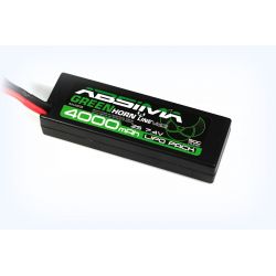 Absima Batterie Lipo 7.4V 4000mAh 50C Dean 4140008