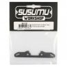 SUSUMU WORKSHOP GRAPHITE 3.0MM FRONT SHOCK TOWER FOR XPRESS EXECUTE XQ2S SS-0121