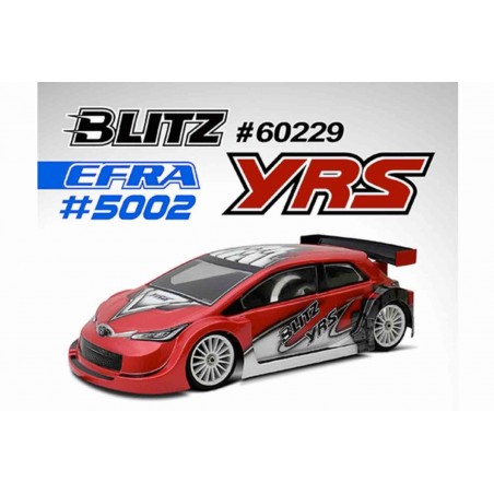 0.5mm BLITZ YRS 1/10 190mm Touring Car Body Shell EFRA 5002 - 60229-05