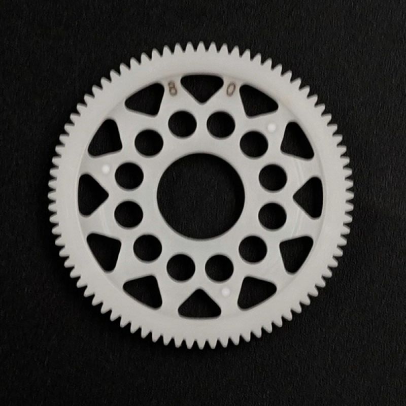 64PP 80T COMPETITION DELRIN SPUR GEAR Yeah racing YSG-64080