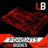 Lens Bodies Ponente 1:12 Onroad Clear Body - Light HRELB12PNT-L