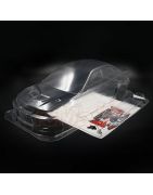 SLIDELOGY RALLY Lancer 190MM CLEAR BODY FOR 1/10 TOURING CAR SDY-0179