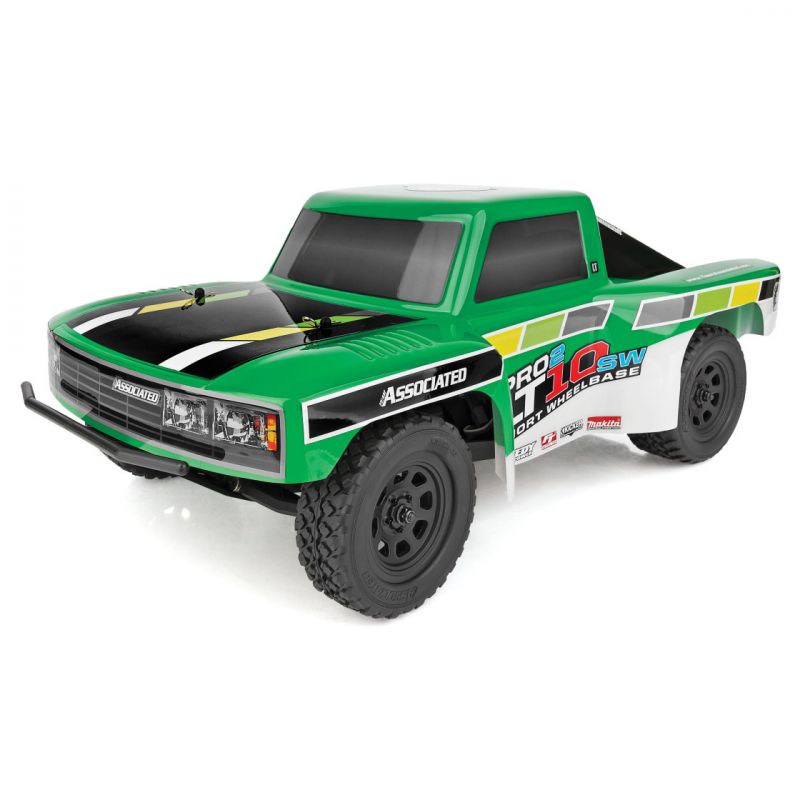 Team Associated Pro2 LT10SW Short Course Truck RTR, green AE70023