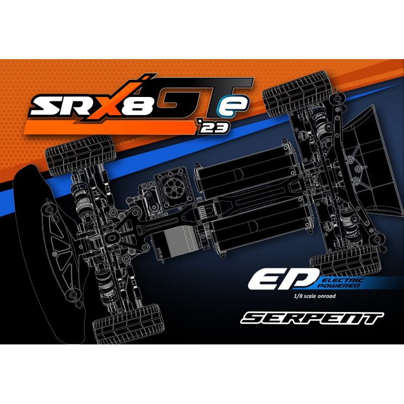 Serpent SRX8 GTE '23 1/8 4wd EP (SER600067)