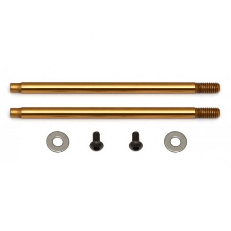 Team Associated 3x35 mm Shock Shafts (V2), TiN 91623