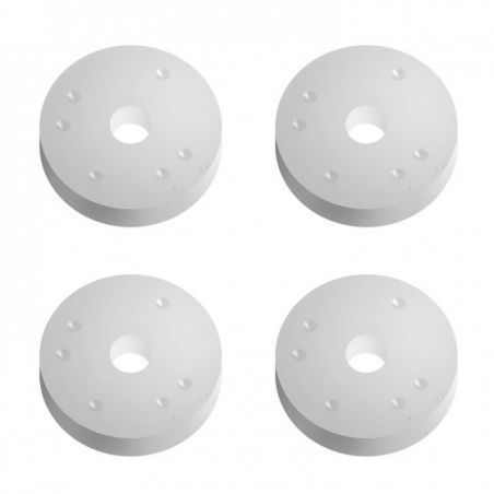 Team Associated FT 12mm Pistons (V2), Blank, flat 91630