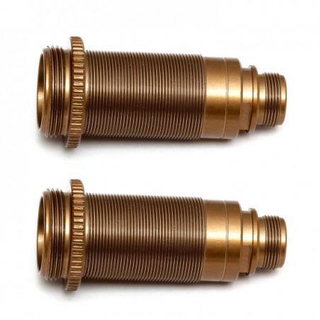 Team Associated FT 12x27.5 mm FOX(R) Shock Bodies with Genuine Kashima Coat, V2, threaded 91577