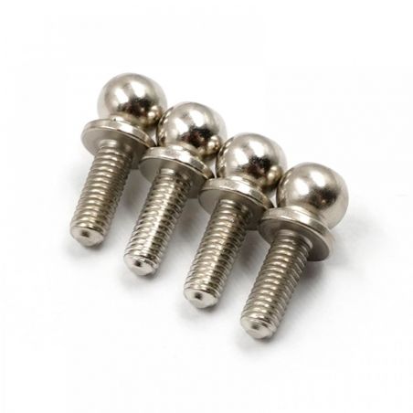 LOW FRICTION 5.5MM BALL STUD 8MM THREAD 4PCS XPRESS XQ11 XP-11128