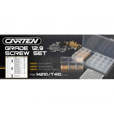 CARTEN Black Nickel Carten series screw box T410/M210 (160) XB001