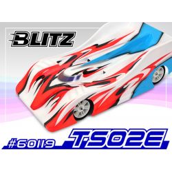BLITZ TS02E 1/10 200mm Body 0,8mm BL6011908