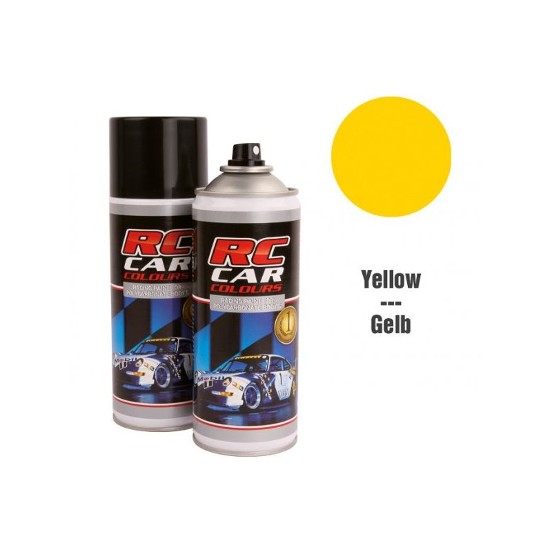 Lexan Spray Yellow Nr 019 150ml RCC019